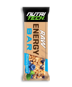 NUTRITECH Raw Energy Bar - Blueberry Almond -  12 Bars